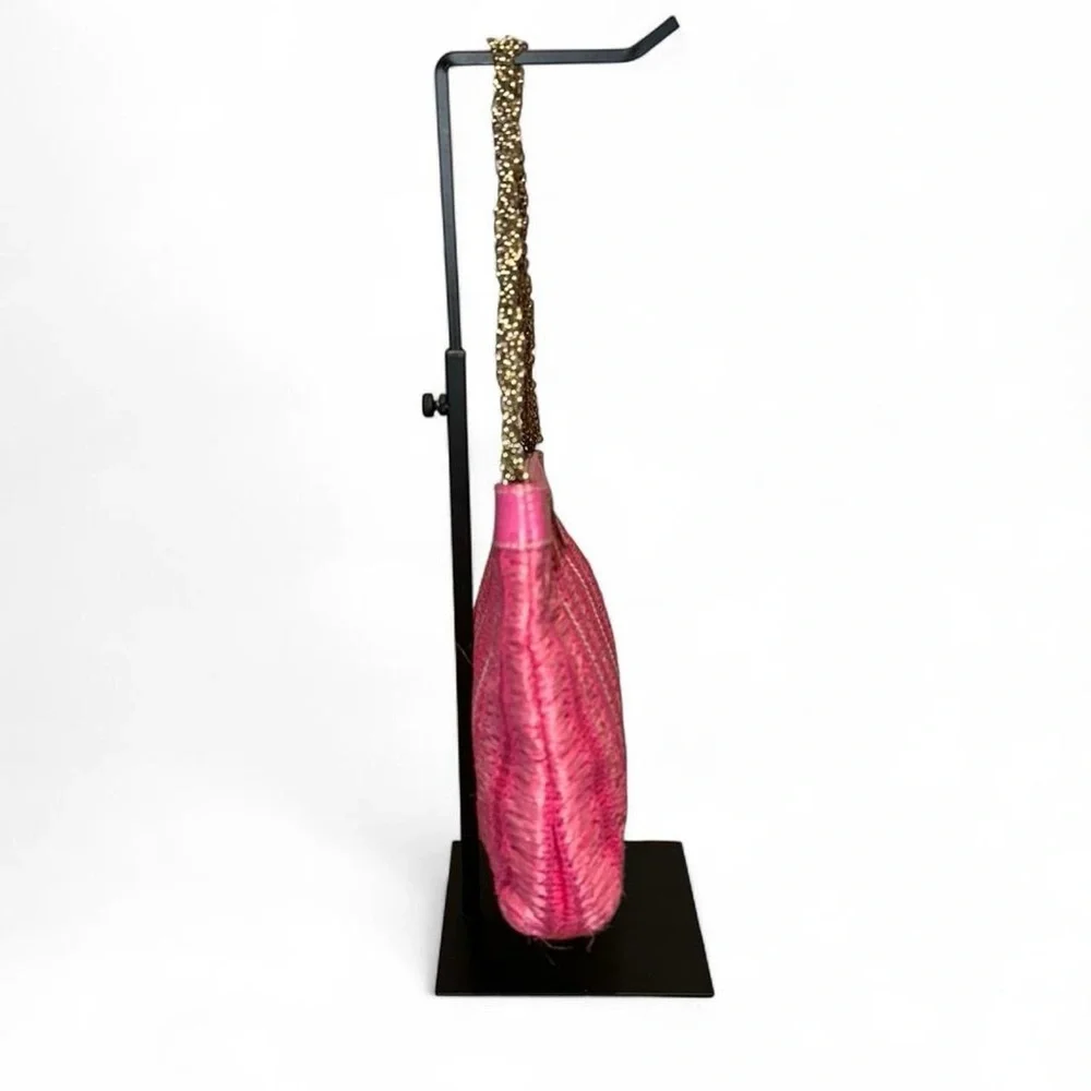 Kate Spade New York Raffia Shoulder Bag in Pink